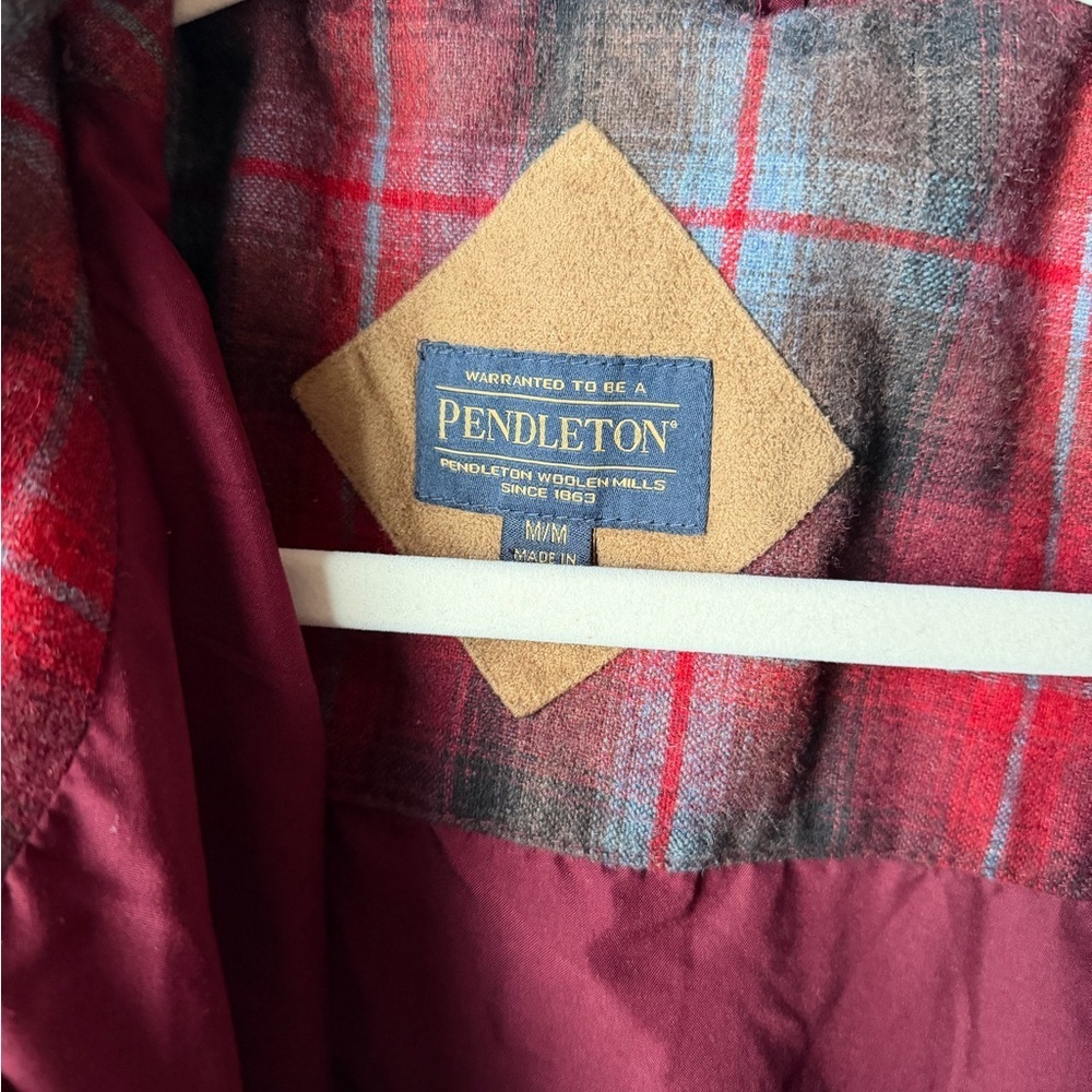 Pendleton Deep Red Teddy Jacket - Picture 3 of 5